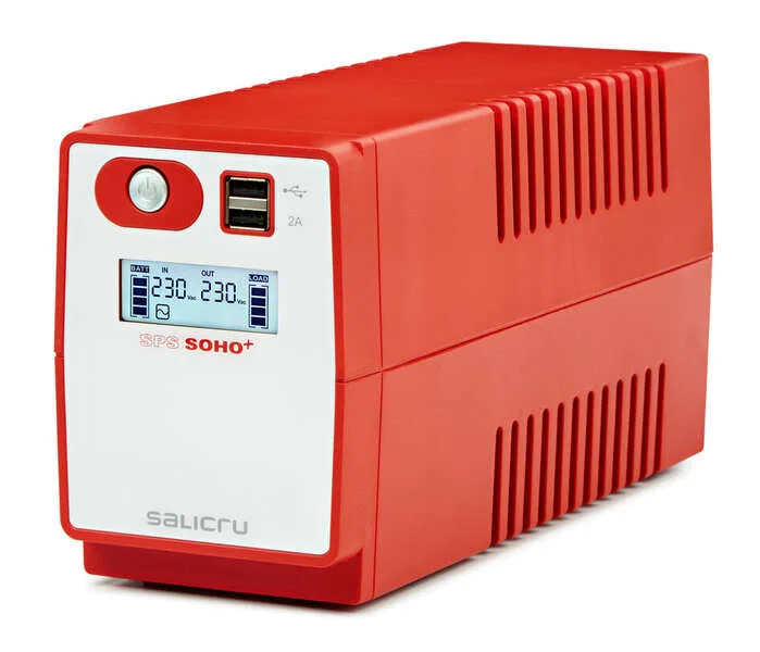 SAI 650VA Salicru SPS Home+ Rojo - foto 3