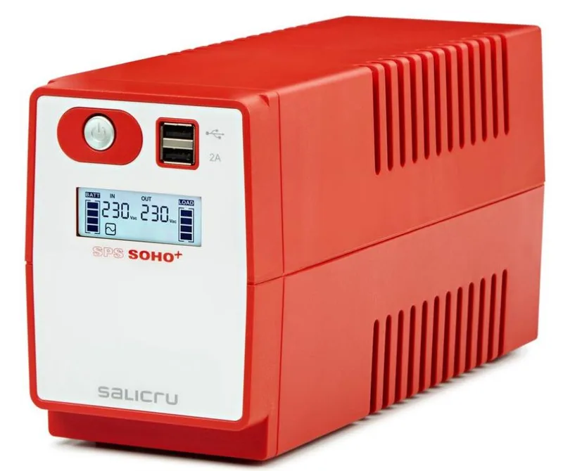 SAI 850VA Salicru SPS Home+ Rojo - foto 2