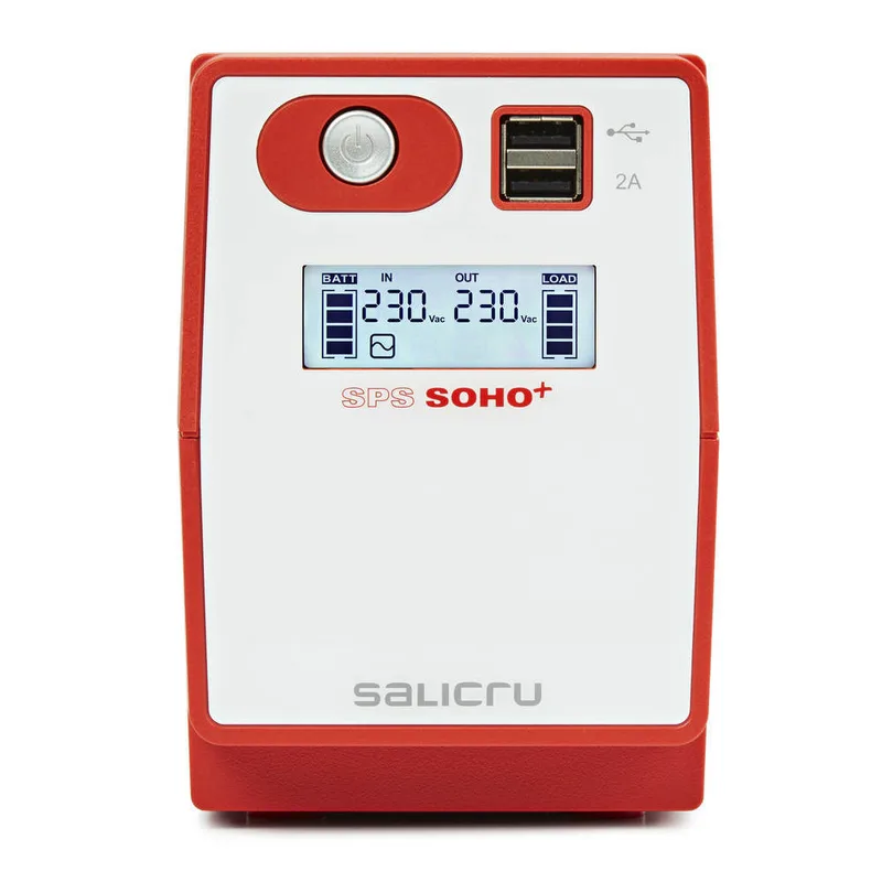 SAI 850VA Salicru SPS Home+ Rojo - foto 3