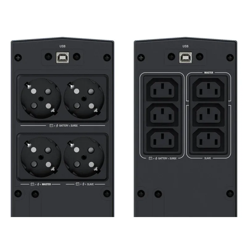 SAI 750VA Salicru SPS Soho+ IEC Negro - foto 4