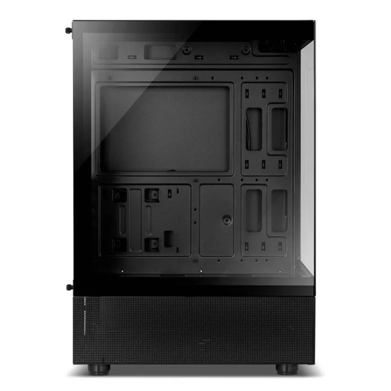 Caja Semitorre/atx NOX Hummer Vision S/fuente Usb3.0 Negra Argb C/ventana - foto 4