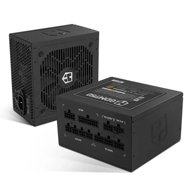 Fuente Alimentacion 750W NOX Hummer GDM Pfc-activo 80+gold Modular 12CM ATX - foto 2