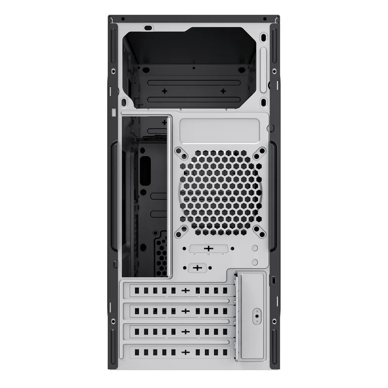 Caja Semitorre/micro-atx Unyka Aero C12 V2 S/fuente Usb3.0 Negra - foto 4