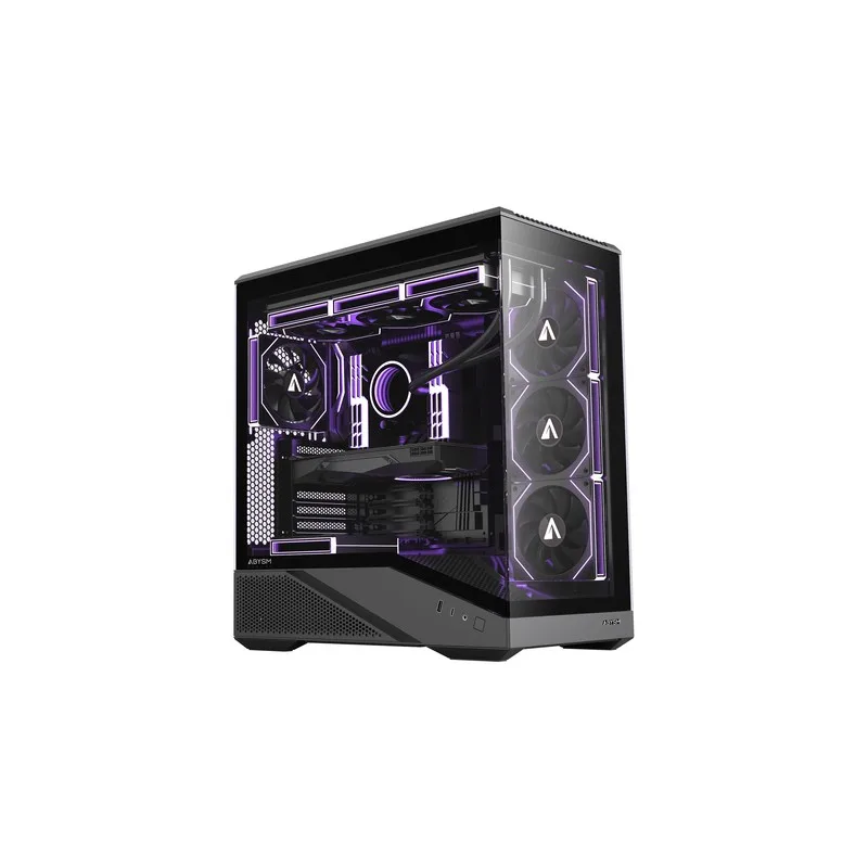 Abysm Gaming Caja Semitorre/atx Abysm Arian Frame A400 S/fuente Usb-c Negra C/ventana