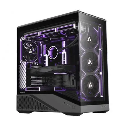 Abysm Gaming Caja Semitorre/atx Abysm Arian Frame A400 S/fuente Usb-c Negra C/ventana - foto 4
