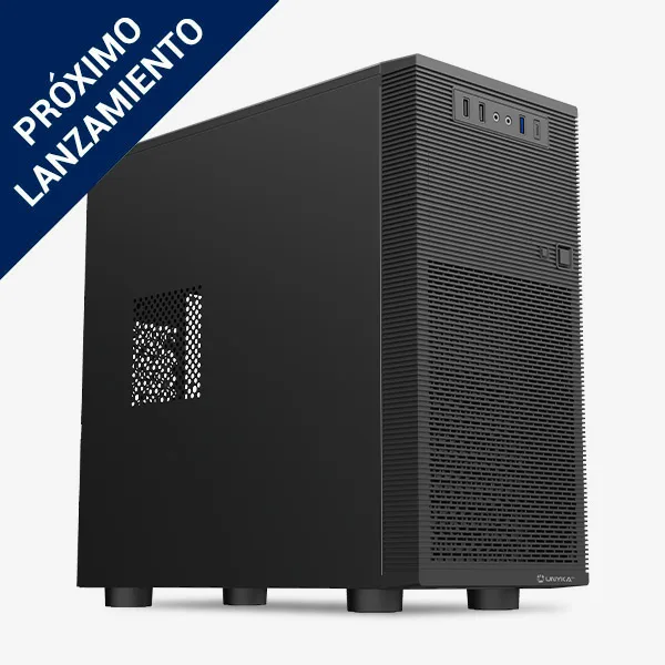 Caja Semitorre/micro-atx Unyka Aero C15 500W Usb3.0 Negra - foto 3