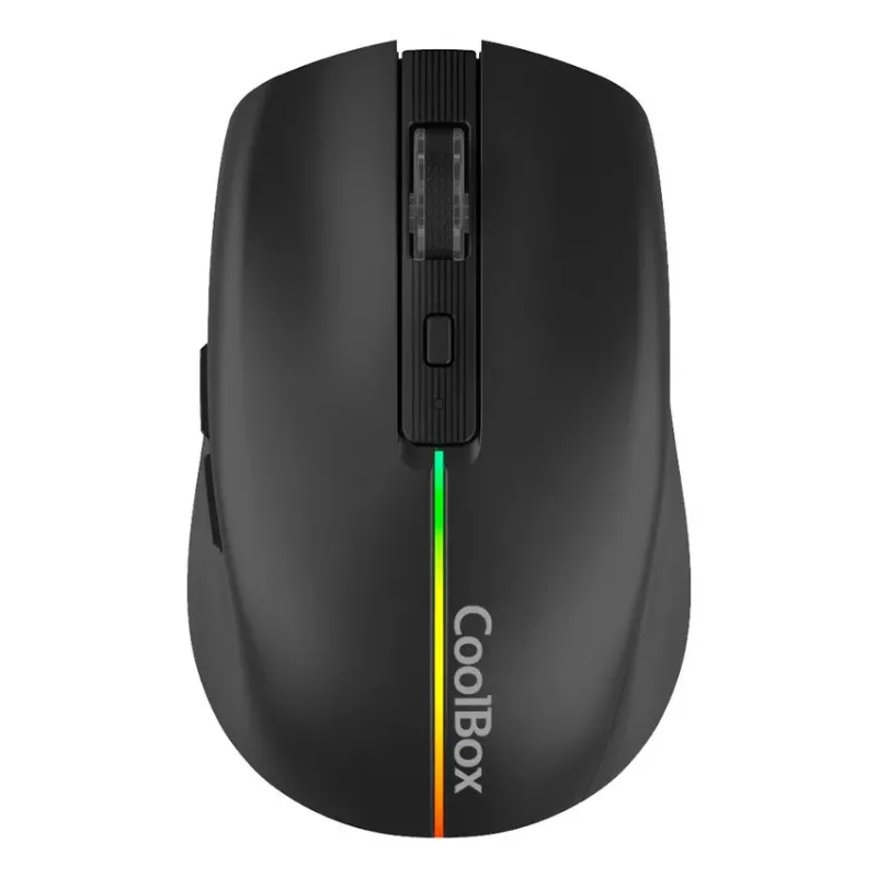 Raton Coolbox W01 1.600dpi Inalambrico Negro