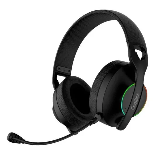 Auriculares C/microfono Coolbox Wb01 Bluetooth 5.4 Negro - foto 2