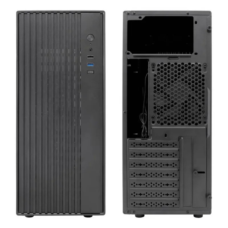 Caja Semitorre/atx Coolbox A850 S/fuente Usb3.0 Negra - foto 3