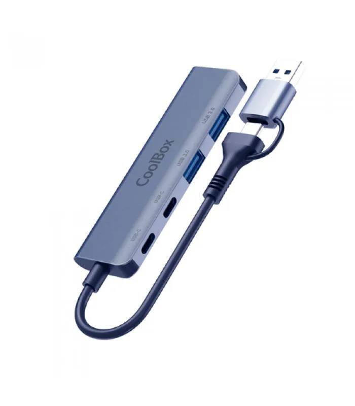 Hub Coolbox 4 Ptos Usb3.0 / Usb-c - foto 3