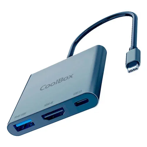 Docking Station Coolbox C31 Usb-c PD 100W