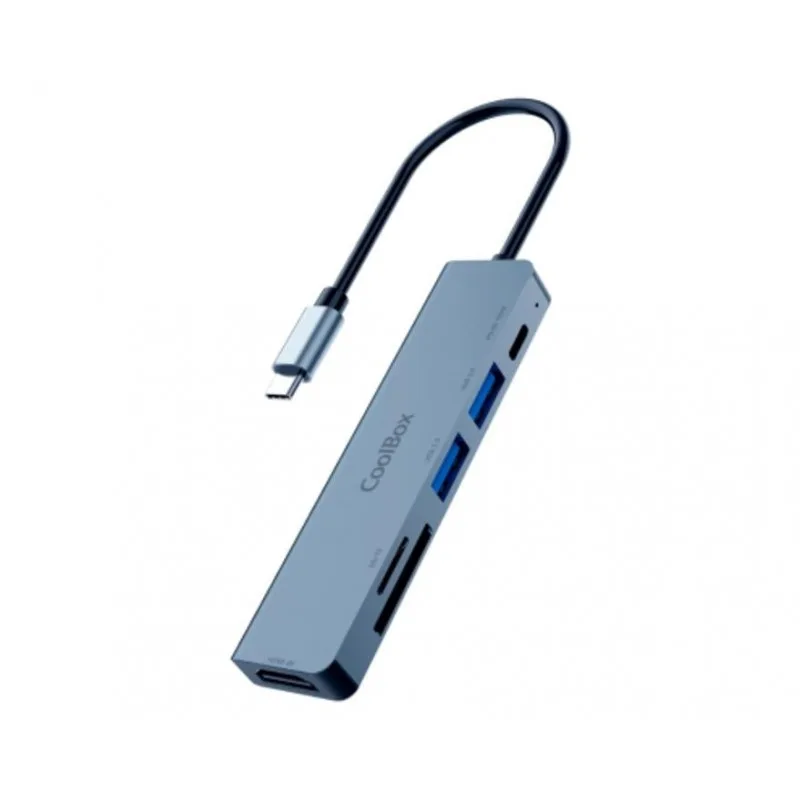 Docking Station Coolbox C61 Usb-c PD 100W