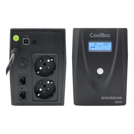 SAI 800VA Coolbox Guardian3 Negro - foto 2