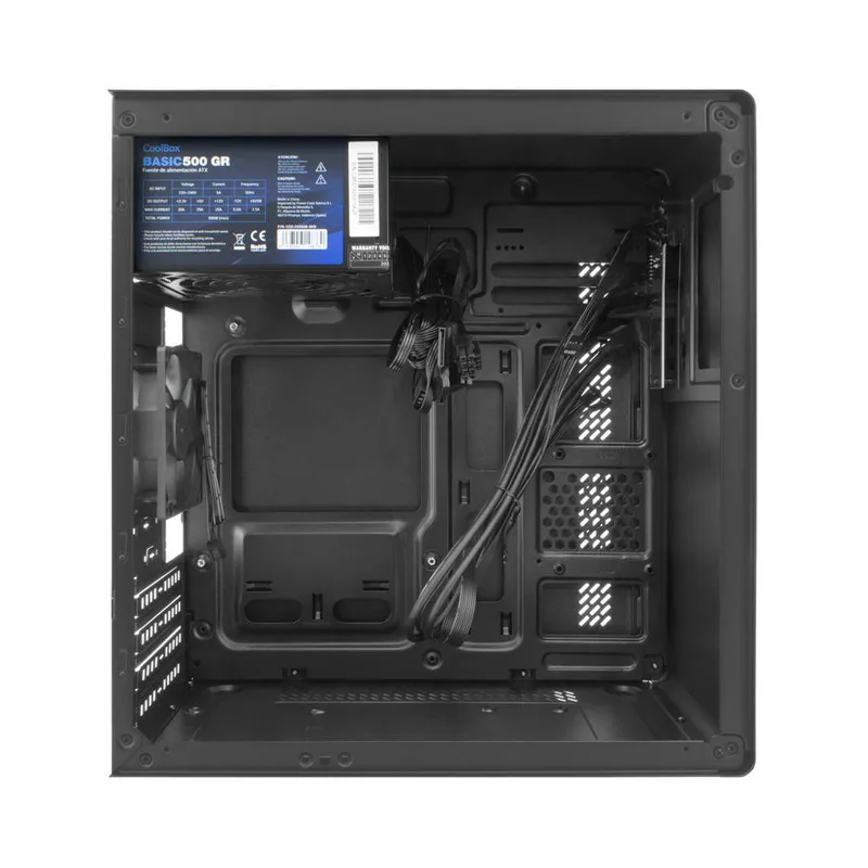 Caja Semitorre/micro-atx Coolbox M640c S/fuente Usb-c Negra - foto 4