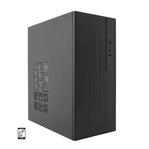 Caja Semitorre/micro-atx Coolbox M460 500W Usb-c Negra