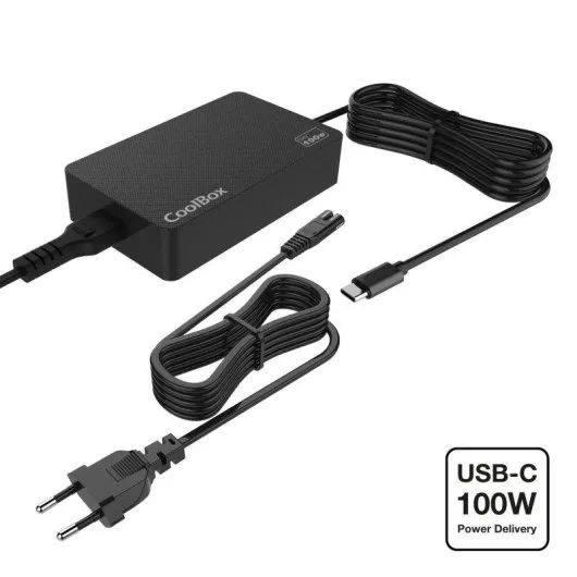 Cargador Automatico Coolbox 100W Usb-c GAN - foto 2