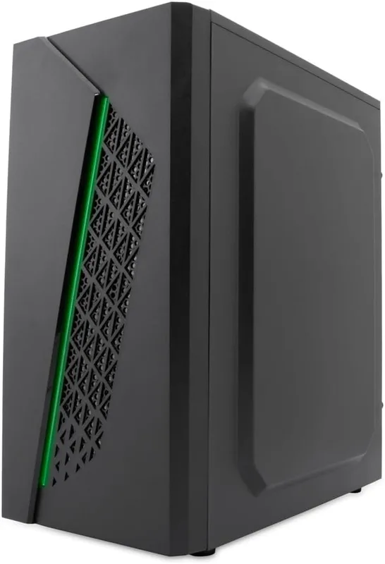 Caja Semitorre/micro-atx Coolbox M100 S/fuente Usb-c Negra Full Metal - foto 2