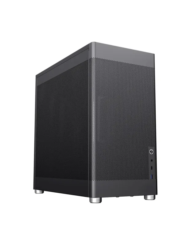 Caja Semitorre/micro-atx Coolbox M100 S/fuente Usb-c Negra Full Metal - foto 4