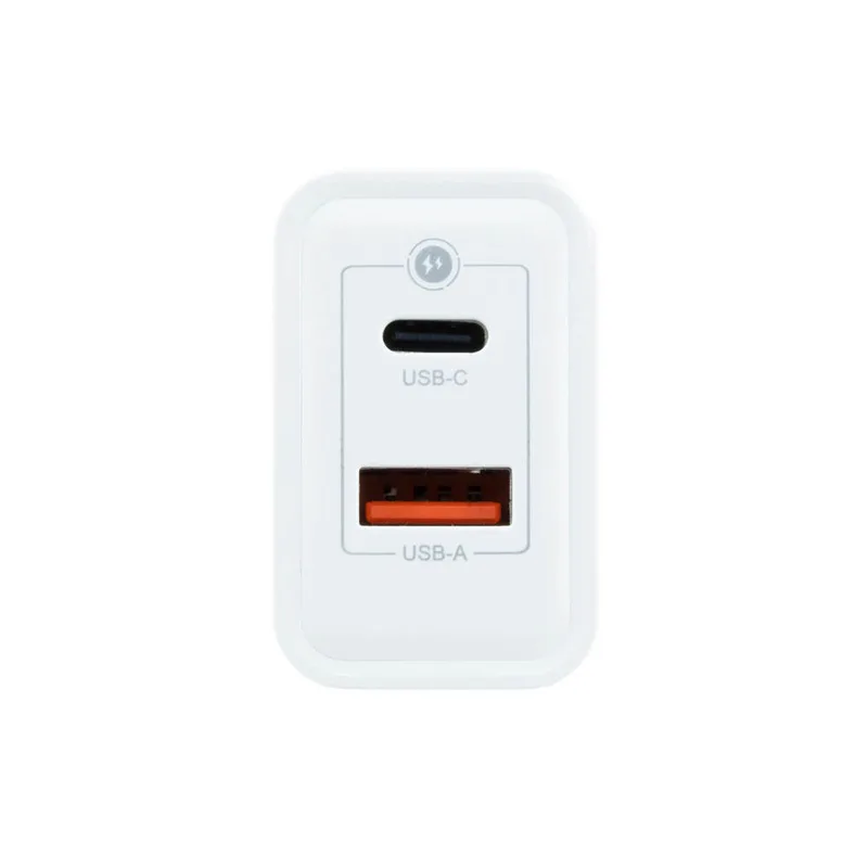 Cargador USB Pared Coolbox GAN 30W Usb-c/usb-a Qc3.0 Blanco - foto 2