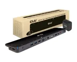 Club-3d Docking Club 3D 15en1 Usb-c 65W Negro