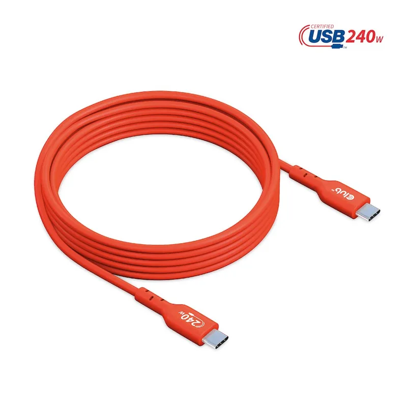 Club-3d Cable Usb2 Type-c Club 3D Certificado Data 480MB PD 240w(48v/5a) EPR M/m 1M