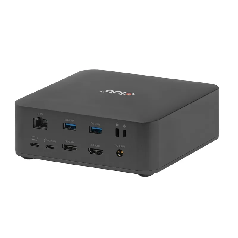CLUB-3D DOCKING CLUB 3D THUNDERBOLT 5 13-1 Disco Sólido SSD M.2 2x HDMI 8K60HZ 180W - foto 2