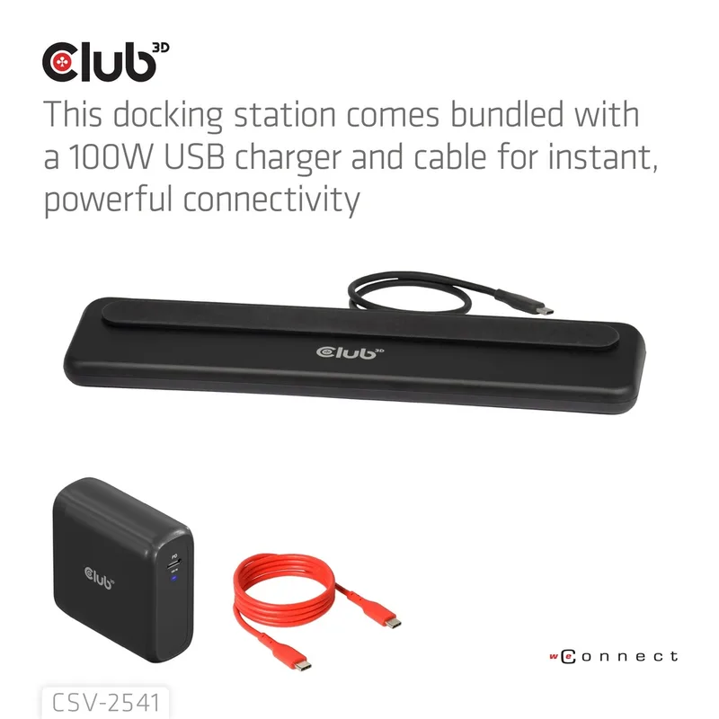 Club-3d Docking Club 3D 12en1 100W 8k60hz Displaylink - foto 3