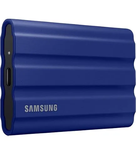 Disco Sólido SSD Externo SAMSUNG 2TB T7 USB3.2 AZUL - foto 2