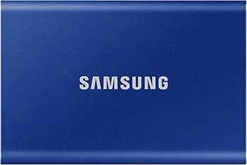 Disco Sólido SSD Externo SAMSUNG 2TB T7 USB3.2 AZUL - foto 3