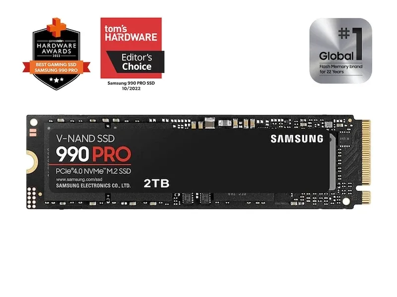 Disco Sólido SSD SAMSUNG M.2 1TB PCIE4.0 990 PRO