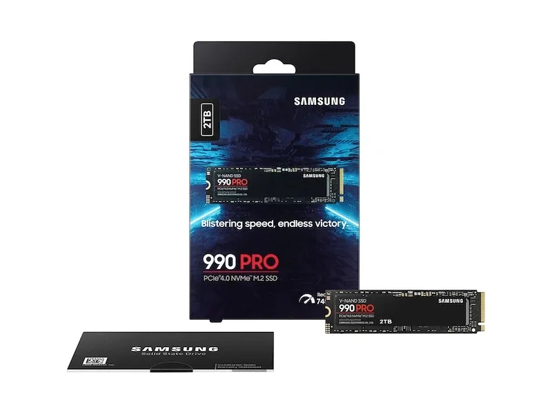 Disco Sólido SSD SAMSUNG M.2 1TB PCIE4.0 990 PRO - foto 3