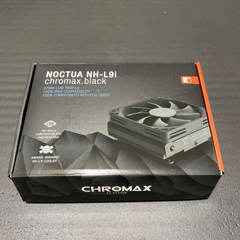 Refrigerador CPU Noctua Nh-l9i Ch-bk Chromax Black Socket Intel - foto 3