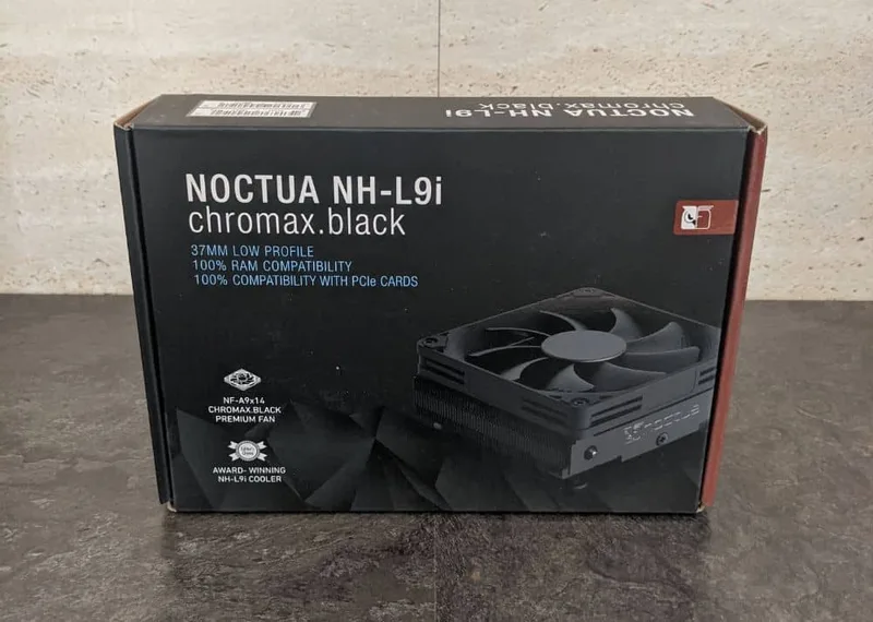 Refrigerador CPU Noctua Nh-l9i Ch-bk Chromax Black Socket Intel - foto 4