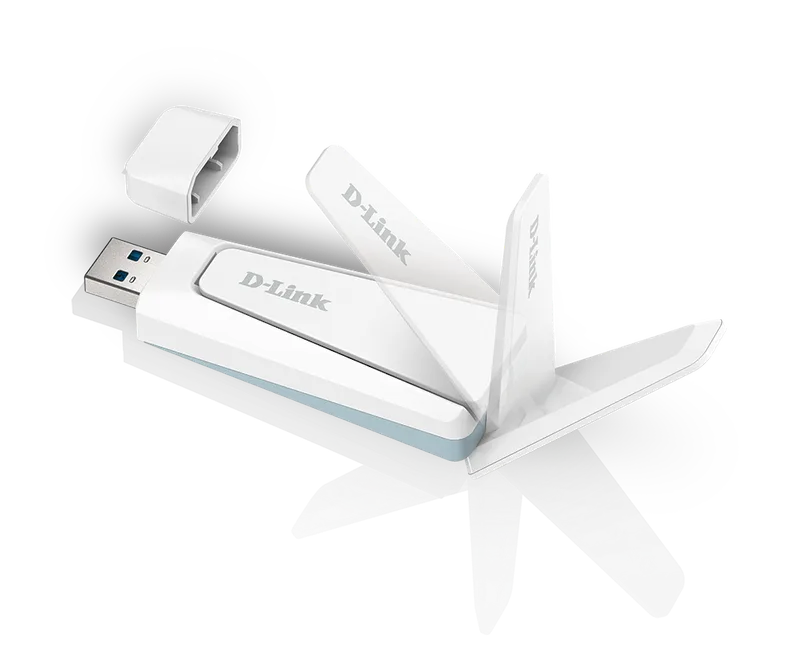 Adaptador REF D-link Ax18u Usb3.0 Wifi.ax/1800mbps Antena Plegable