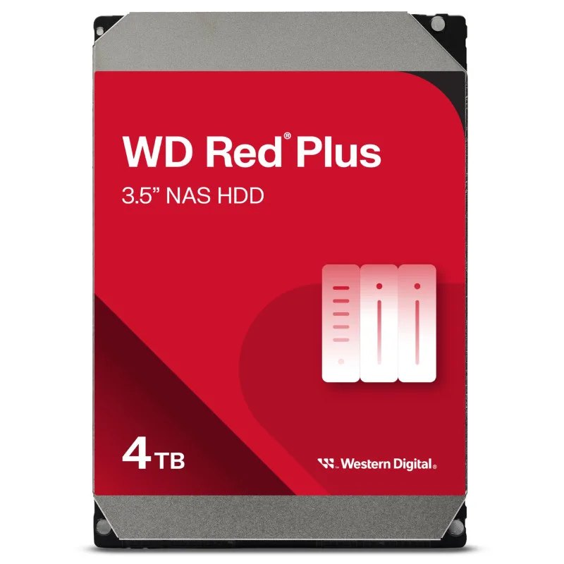 Disco Duro HDD Western Digital 3.5 2TB 5400RPM SATA3 RED PLUS - foto 3