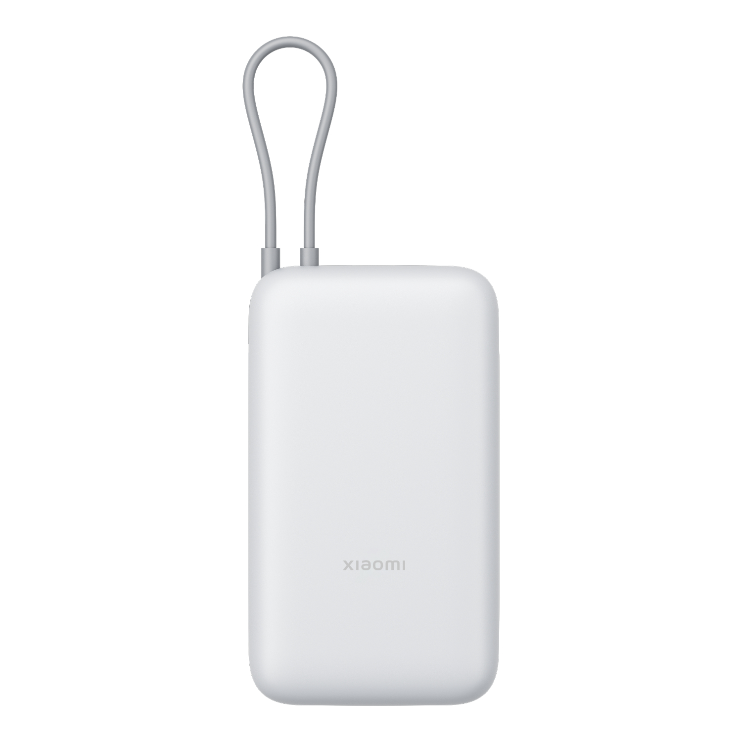POWERBANK XIAOMI POWER BANK 20000MAH (INTEGRATED CABLE) LIGHT GRAY - miniatura 3