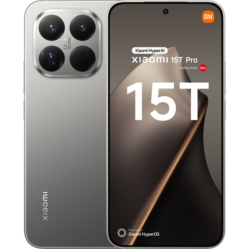 SMARTPHONE XIAOMI 15T PRO 6,73 AMOLED 12GB/1024GB GRAY
