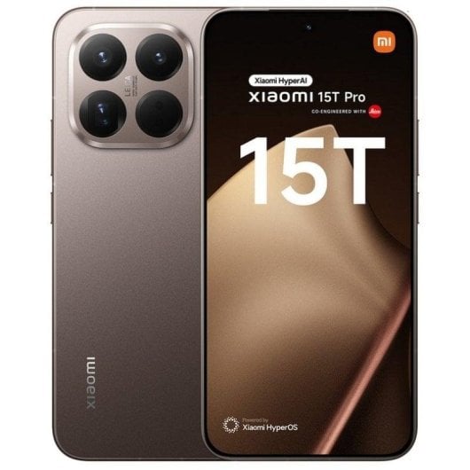 SMARTPHONE XIAOMI 15T PRO 6,73 AMOLED 12GB/1024GB MOCHA GOLD