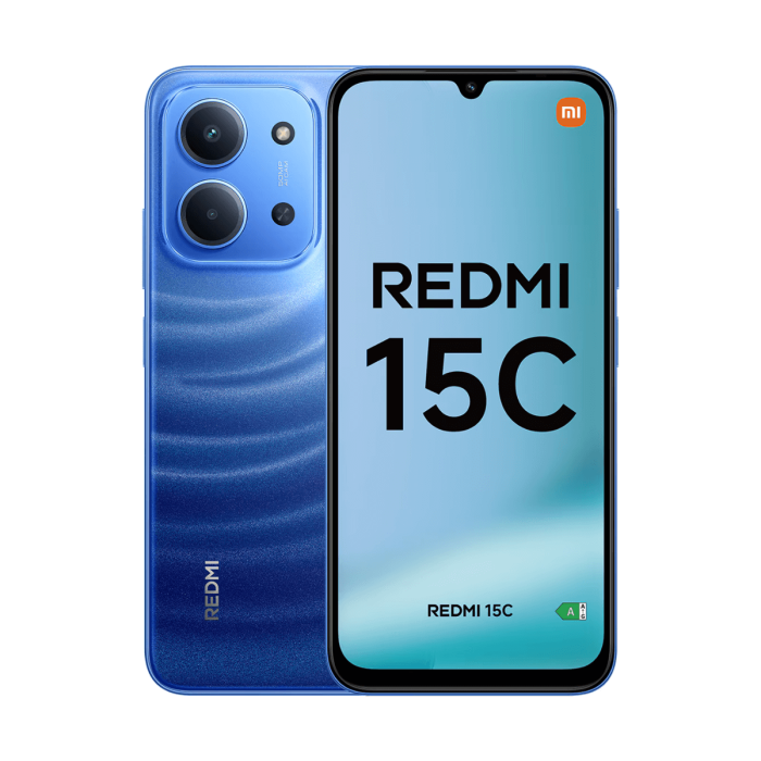SMARTPHONE XIAOMI REDMI 15C NFC 6,90 4G HD+ DUALSIM HD+ 120Hz 4GB/128GB MOONLIGHT BLUE