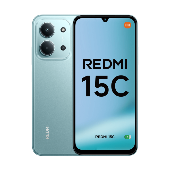 SMARTPHONE XIAOMI REDMI 15C 5G NFC 6,90 HD+ DUALSIM HD+ 120Hz 4GB/128GB MINT GREEN
