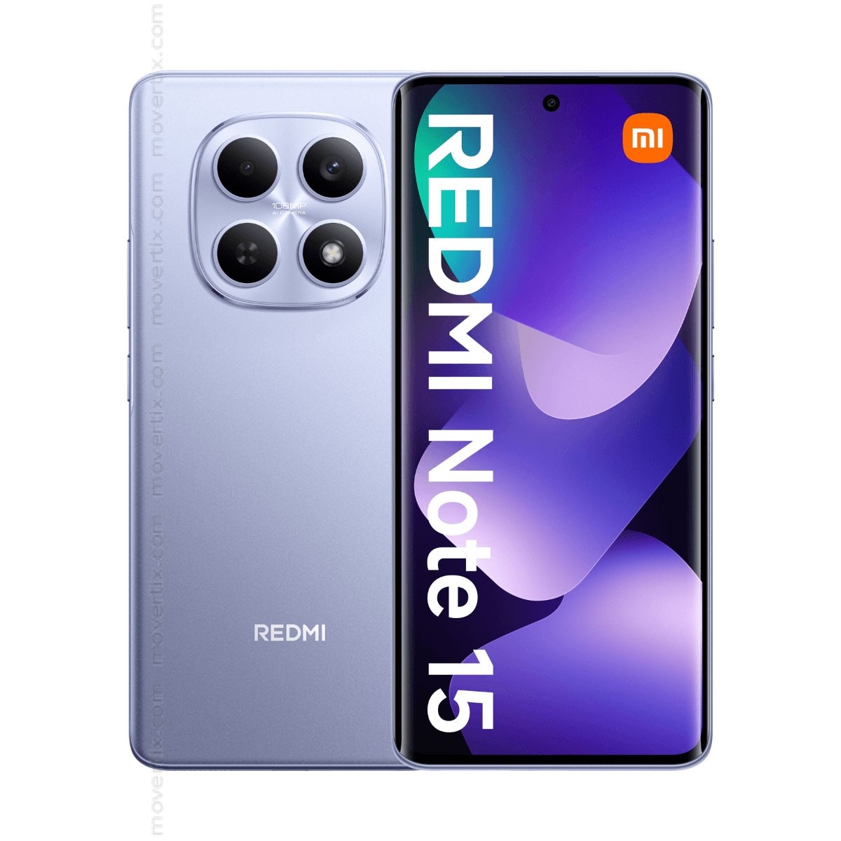 SMARTPHONE XIAOMI REDMI NOTE 15 5G 6,83 8GB RAM 256GB ROM MIST PURPLE - miniatura 2
