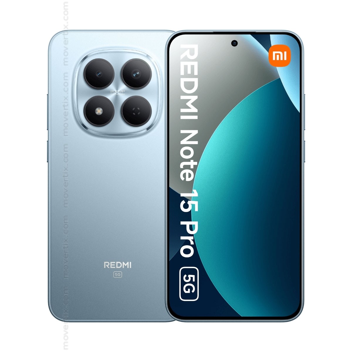 SMARTPHONE XIAOMI REDMI NOTE 15 PRO 5G 6,83 12GB RAM 512GB ROM GLACIER BLUE - miniatura 2