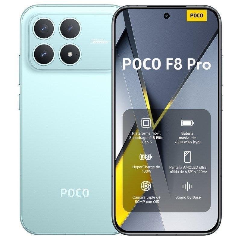 SMARTPHONE POCOPHONE F8 PRO NFC 659 FHD+ 5G 120Hz 12GB/256GB BLUE