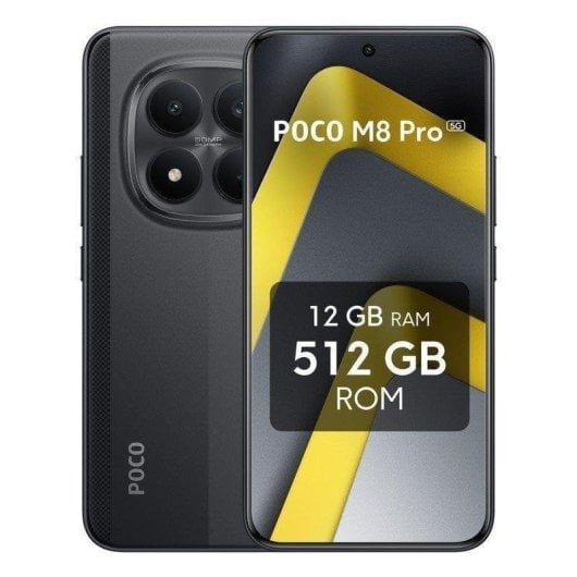 SMARTPHONE POCOPHONE M8 5G NFC 683 FHD+ 8GB/256GB BLACK
