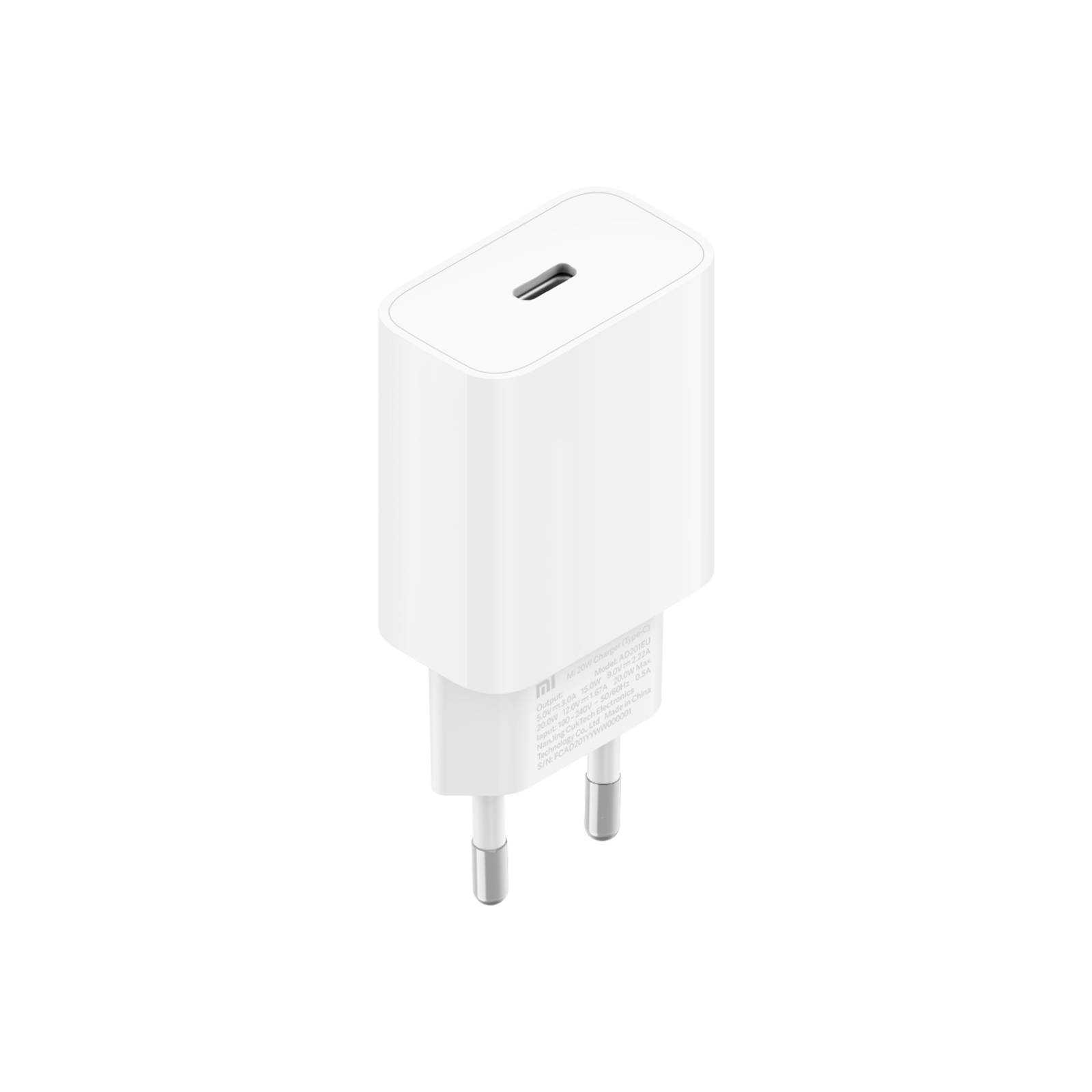 CARGADOR XIAOMI MI 20W CHARGER (TYPE-C) EU - miniatura 3