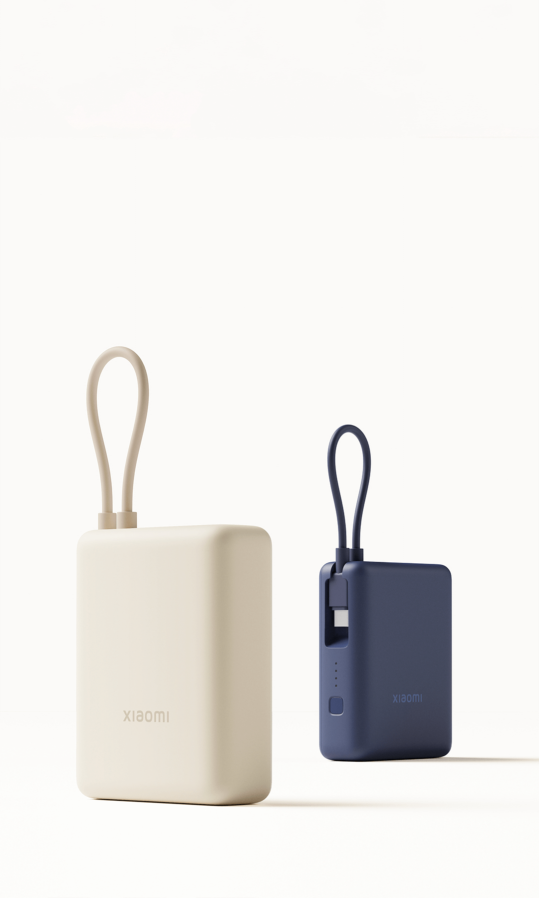 POWERBANK XIAOMI 33W 10000MAH INTEGRATED CABLE ICE BLUE - miniatura 3